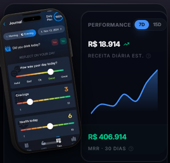 App offer inside Spy Nation — phone preview with performance and estimated revenue